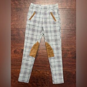 Hope & Henry Ponte Girls Riding Breeches Pants Jodhpurs Equestrian Sz 7 NWOT